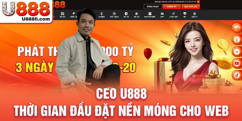 Thời gian đầu đặt nền móng cho web