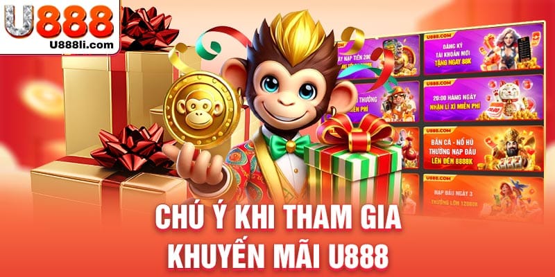 Chú ý khi tham gia khuyến mãi